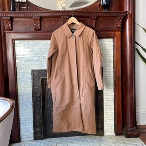 Everlane mid-season coat, trench